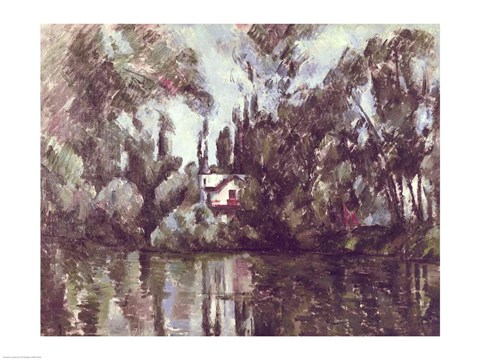 Framed House on the Banks of the Marne, 1889-90 Print