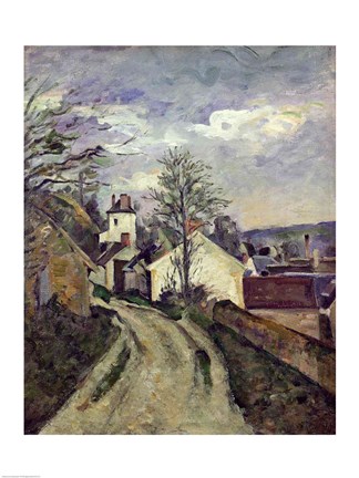 Framed House of Doctor Gachet Print