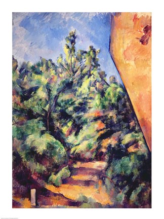 Framed Red rock, c.1895 Print