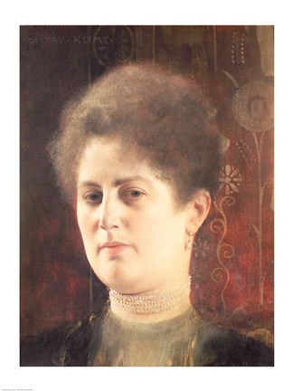 Framed Portrait of a lady Print