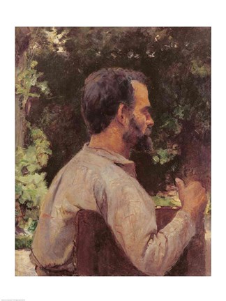 Framed Head of a Man, Monsieur Etienne Devismes, 1882 Print