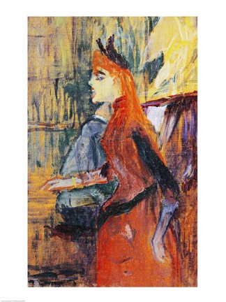 Framed Singing Lesson, 1882 Print