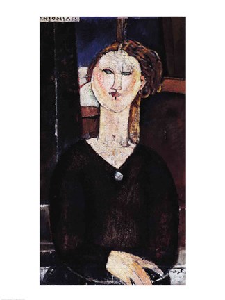 Framed Antonia, c.1915 Print