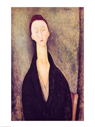 Framed Madame Hanka Zborowska, 1918 Print