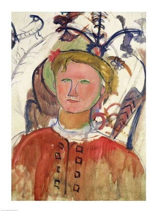 Framed Marie Vassilieff Print