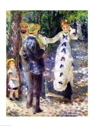 Framed Swing, 1876 Print