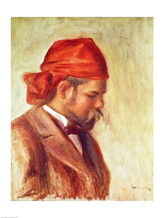 Framed Portrait of Ambroise Vollard Print