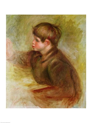 Framed Portrait of Coco painting, c.1910-12 Print