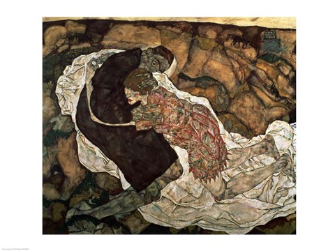 Framed Death and the Maiden Print