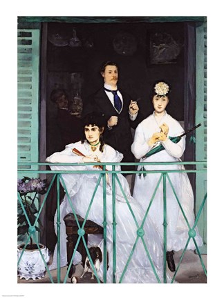 Framed Balcony Print