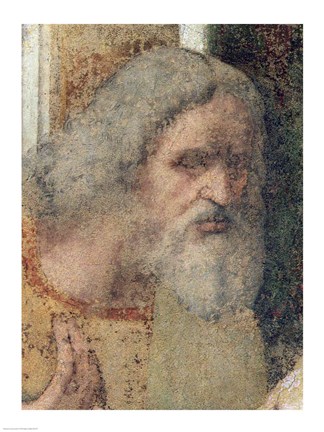 Framed Last Supper, Detail 1 Print