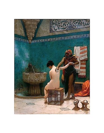 Framed Bath, ca. 1880-1885 Print