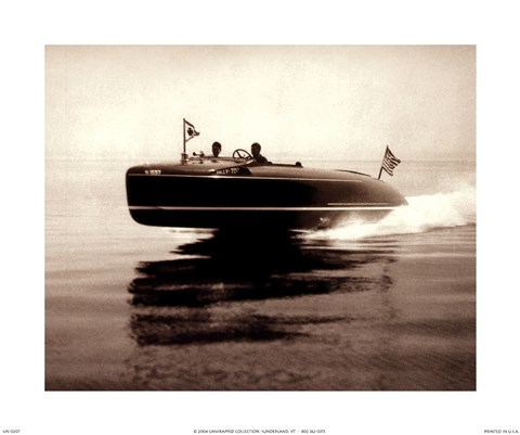 Framed Lake Cruiser Print