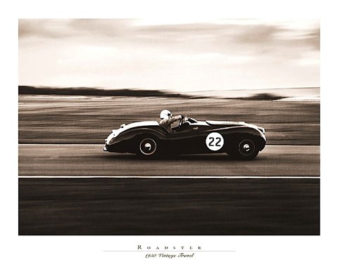 Framed Roadster Print