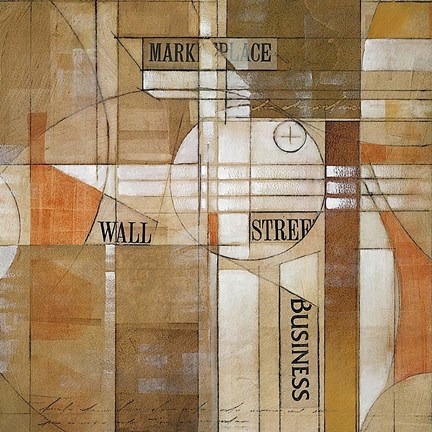 Framed Marketplace Print