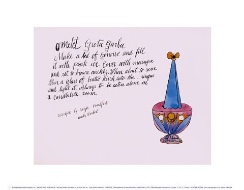 Framed Wild Raspberries by Andy Warhol and Suzie Frankfurt, 1959 Print