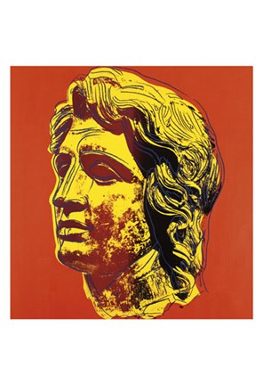 Framed Alexander the Great, 1982 (yellow face) Print