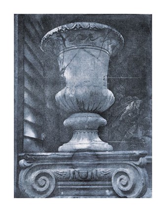 Framed Ionic Urn Print