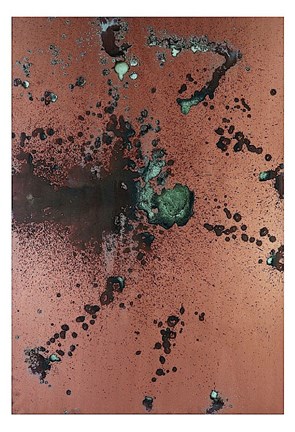 Framed Oxidation Painting, 1978 Print