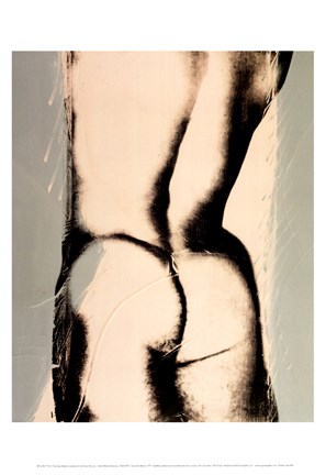 Framed Torso from Behind, 1977 Print