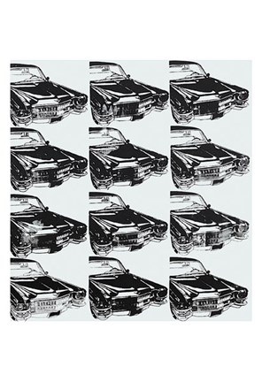 Framed Twelve Cars, 1962 Print