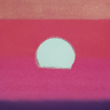 Framed Sunset, 1972 40/40  (fuchsia) Print