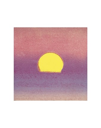 Framed Sunset, 1972 40/40 (lavender) Print
