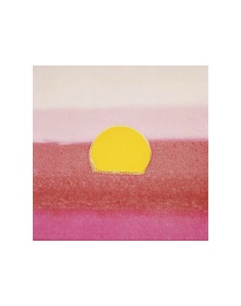 Framed Sunset, 1972 40/40  (pink) Print
