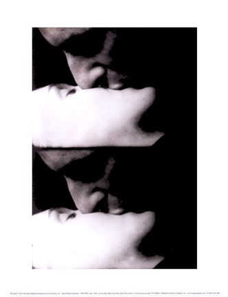 Framed Kiss, 1963 Print