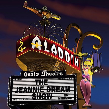 Framed Aladdin Print