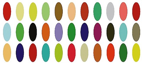 Framed Paint Box Graphic I Print