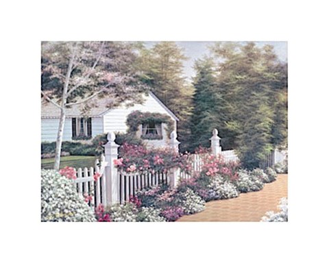 Framed In Full Bloom Print