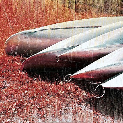 Framed Lakeside Repose Print