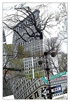 Framed Flatiron Collage Print