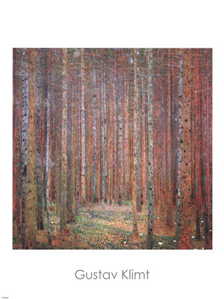 Framed Tannenwald I Print