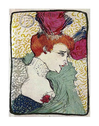 Framed Marcelle Lender Print