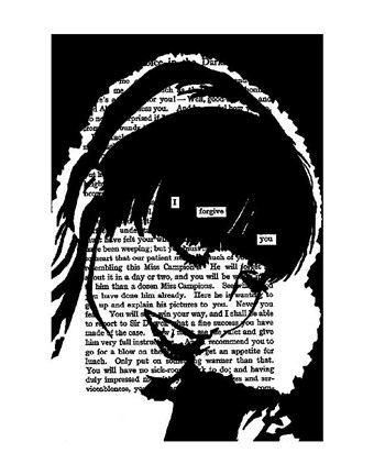 Framed I Forgive You Print