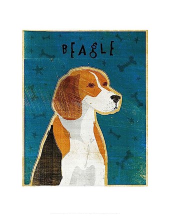 Framed Beagle Print