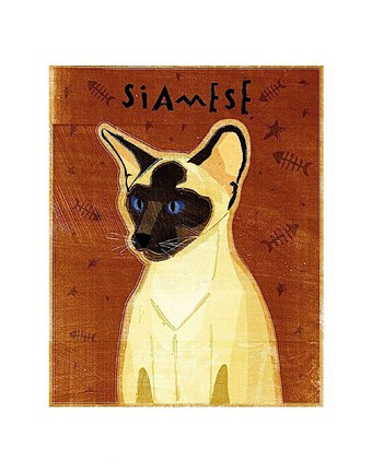 Framed Siamese Print