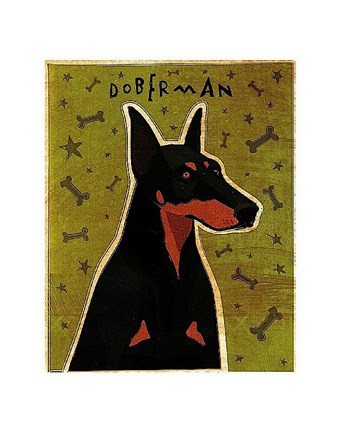 Framed Doberman Print