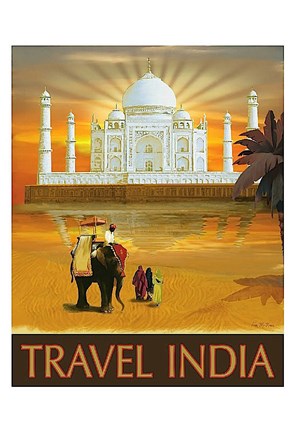 Framed Travel India Print