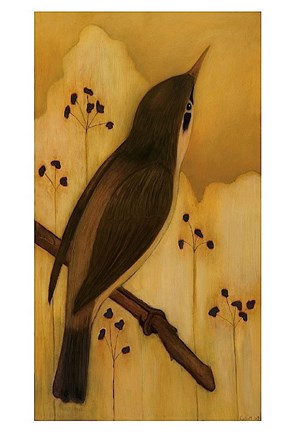 Framed Bird II Print