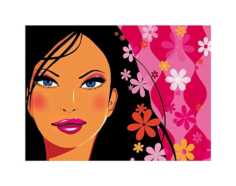 Framed Flower Power Print