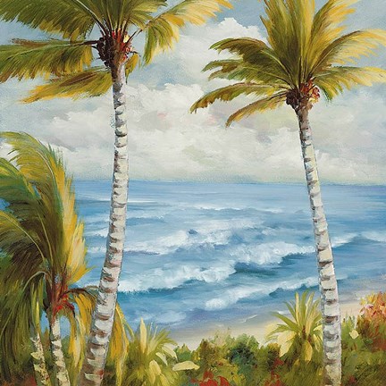 Framed Seaside Escape Print