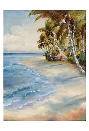Framed Tropical Retreat Print