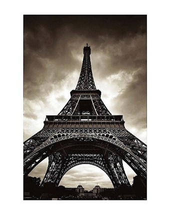 Framed Eiffel Tower Print