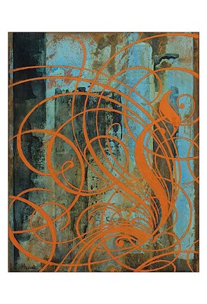 Framed Whirlwind Print