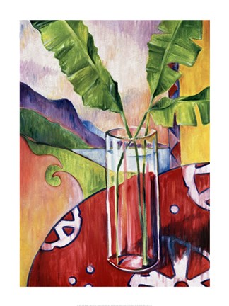 Framed Tropical Still Life II Print