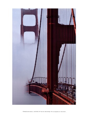 Framed Golden Gate Bridge Print