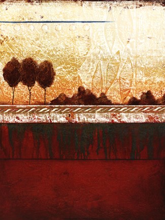 Framed Landscape Secrets II Print